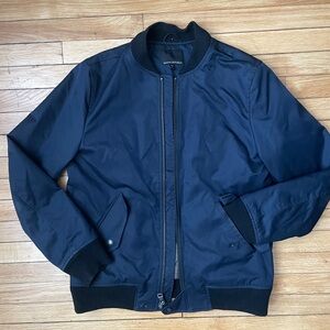 Banana Republic Mens Navy Bomber Jacket